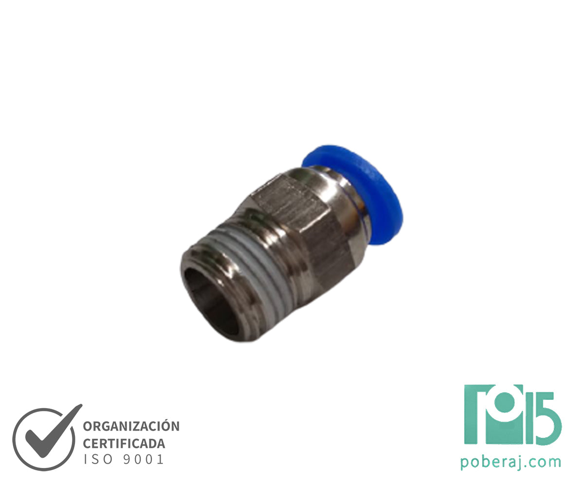 CONEXION NEUMATICA PUSH-IN Plastica Recto Codigo D0740