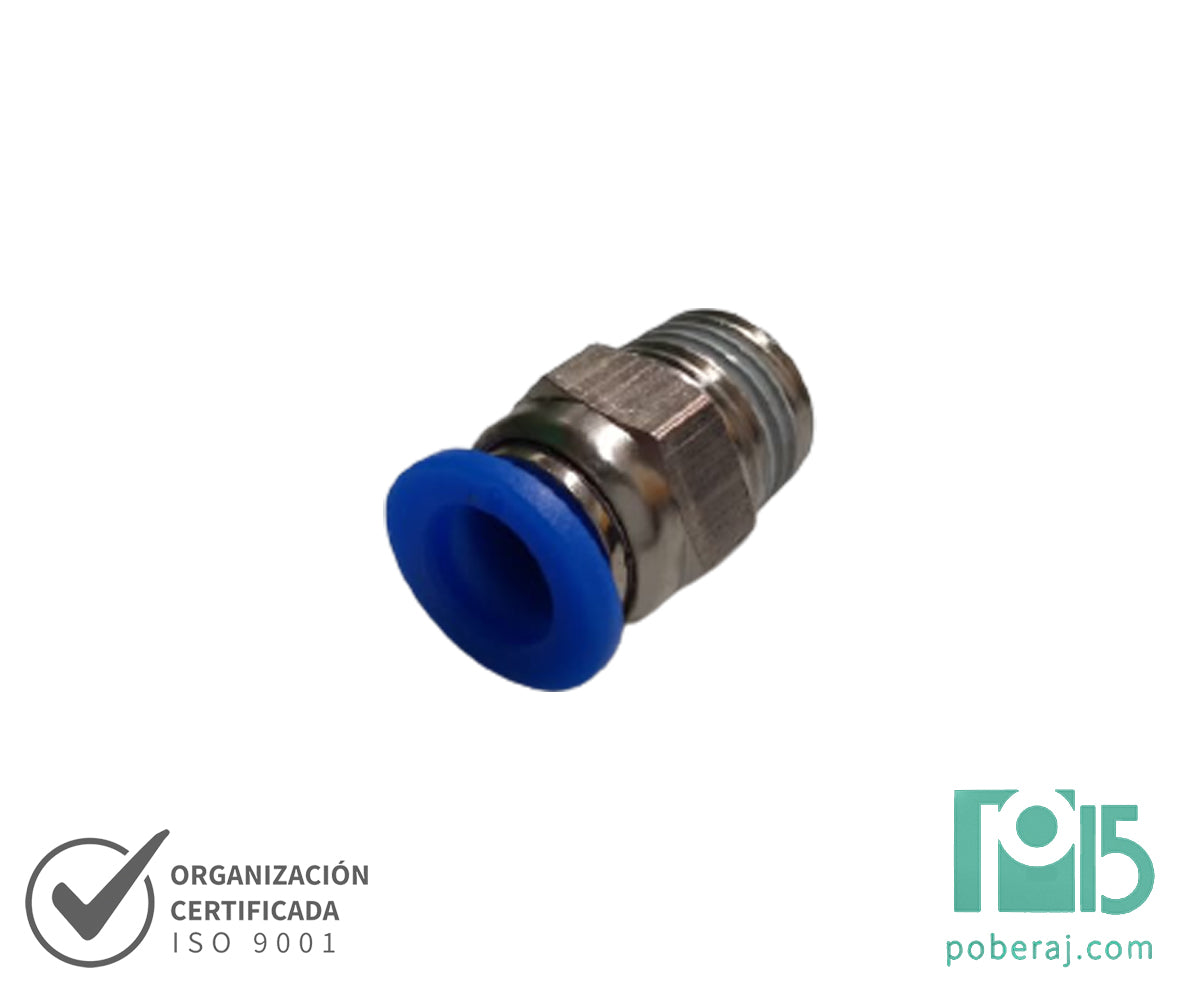 CONEXION NEUMATICA PUSH-IN Plastica Recto Codigo D0740