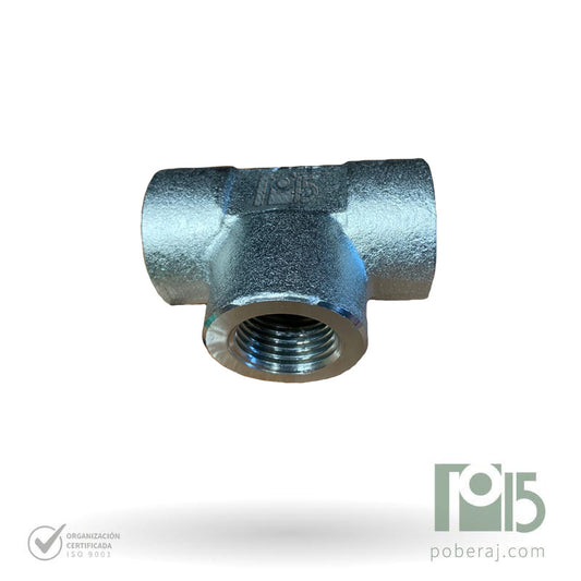D0751 Tee rosca BSPT serie 2000 y serie 3000