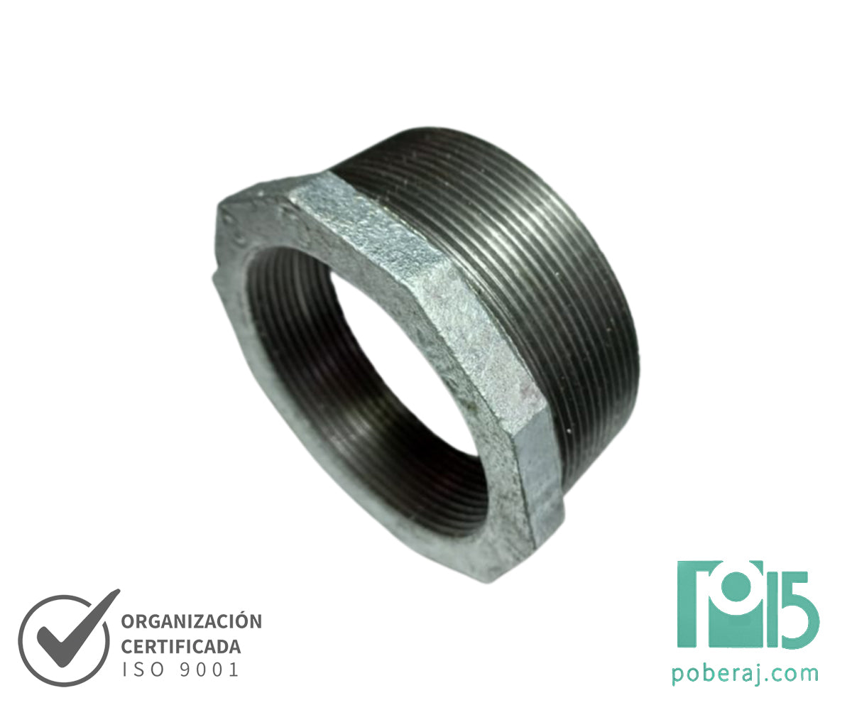 D0904 Bujes Reducción MH Galvanizado – Productos | Poberaj S.A.