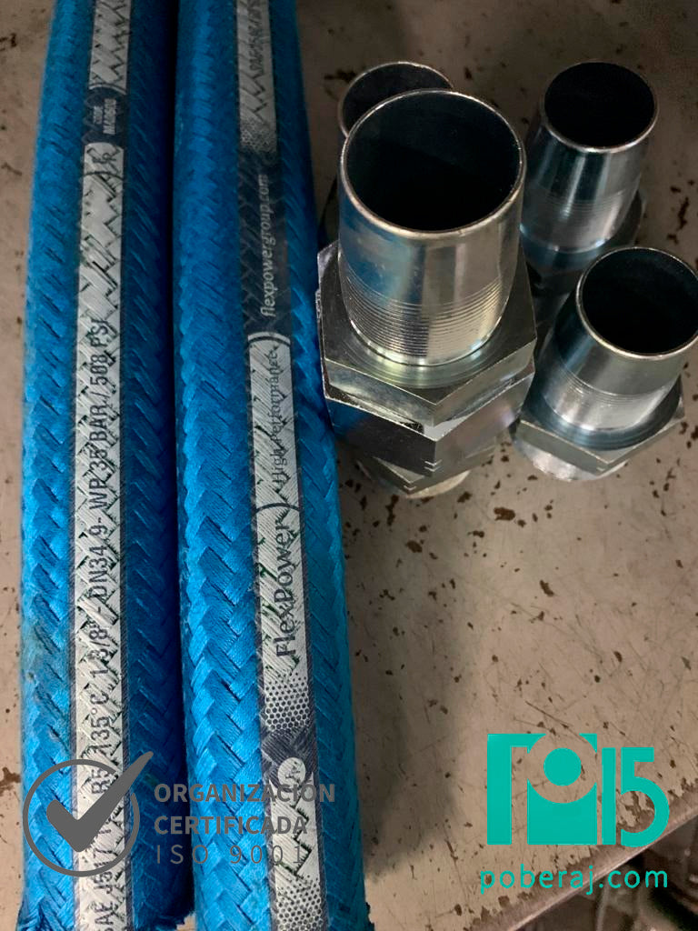 Manguera Hidraulica SAE 100 R5 con un refuerzo de acero Alta Temperatura Codigo M005F