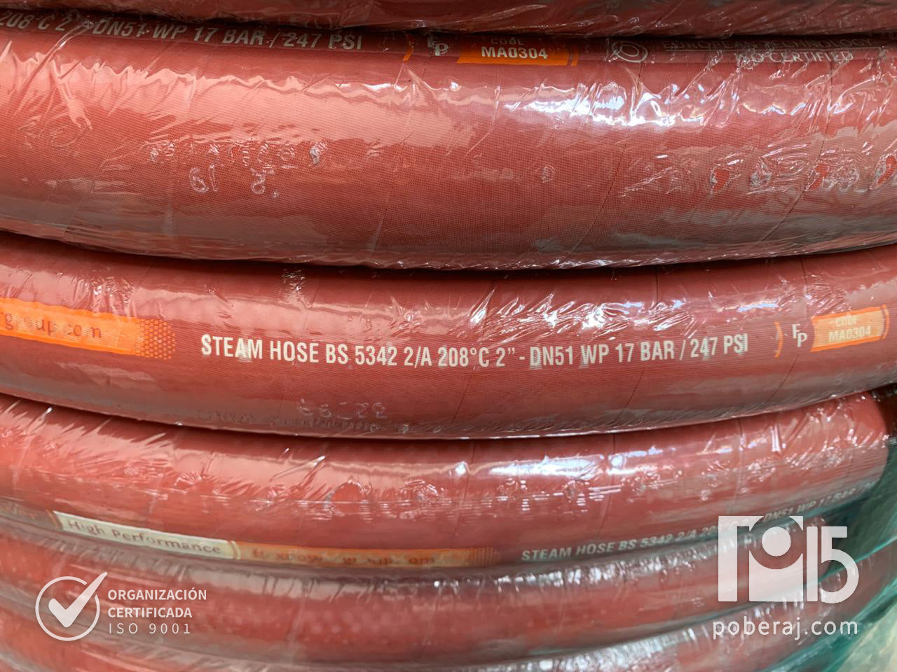 Manguera Industrial para Vapor Codigo M016F