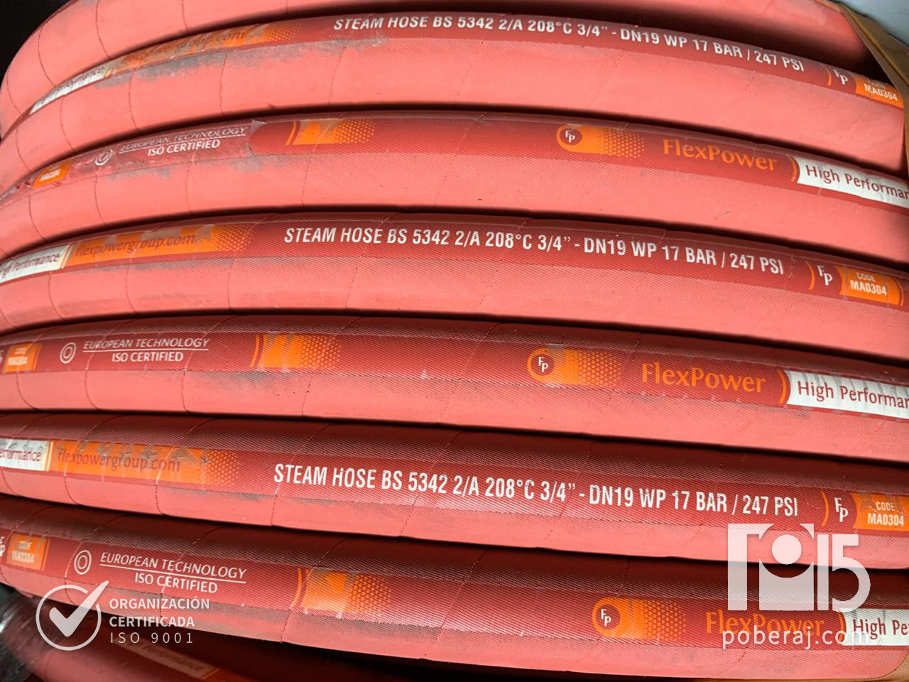Manguera Industrial para Vapor Codigo M016F