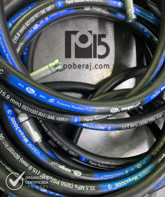 Manguera hidráulica “M3K” Cubierta MSHA Codigo M032