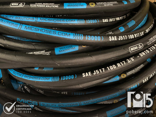 Manguera Hidráulica “M3K” Cubierta MSHA Codigo M032C