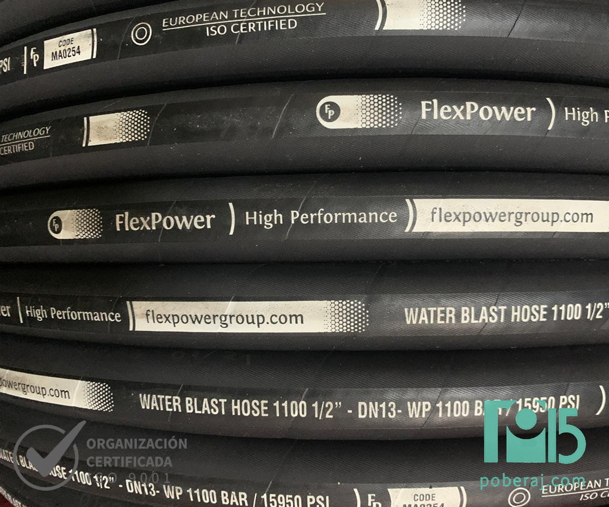 Manguera Hidraulica Alta Presión “Water Blast” Codigo M059F