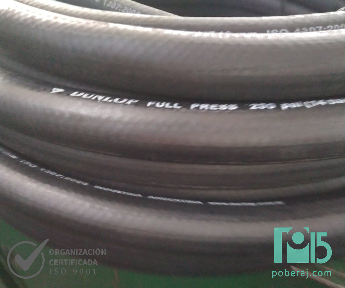 Manguera Industrial Dunlop Agua-Aire Full Press 200 Codigo M100