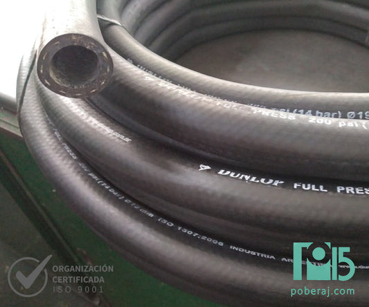 Manguera Industrial Dunlop Agua-Aire Full Press 200 Codigo M100