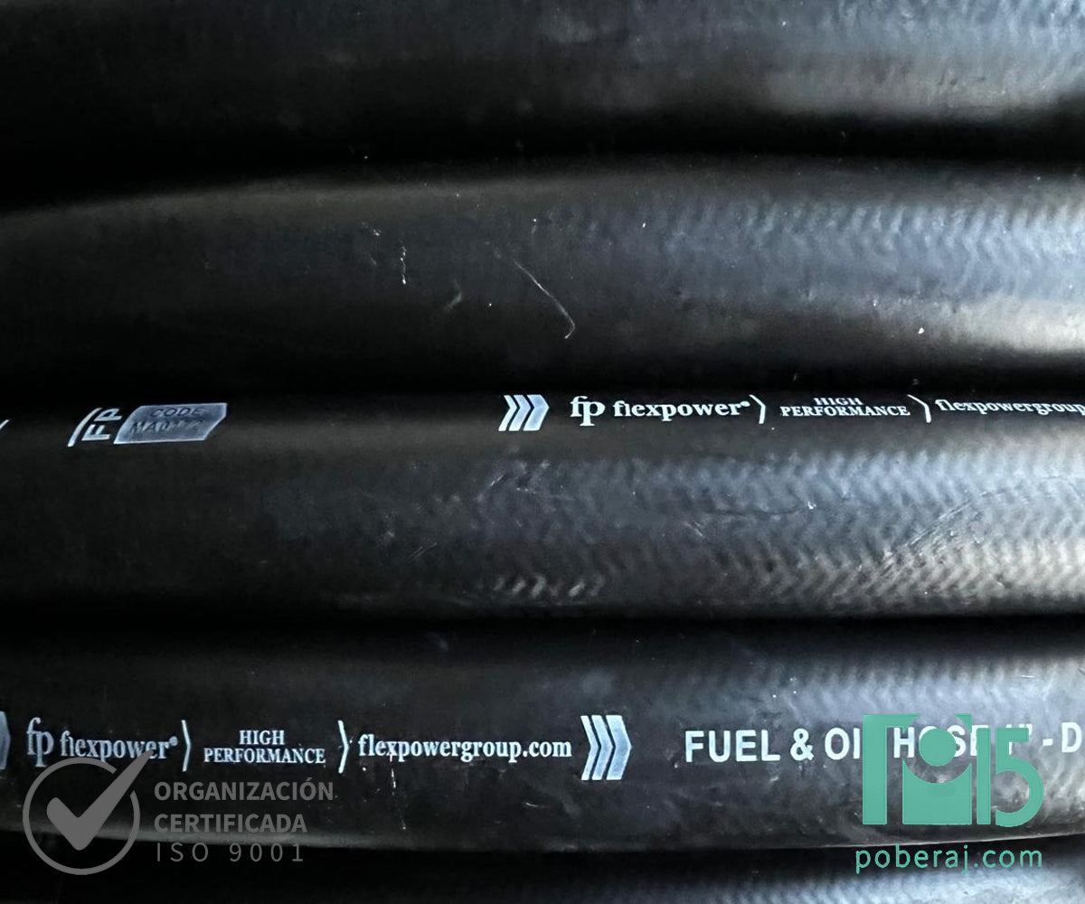 Manguera FLEXPOWER para HIDROCARBUROS PT:20 BAR Codigo M118F