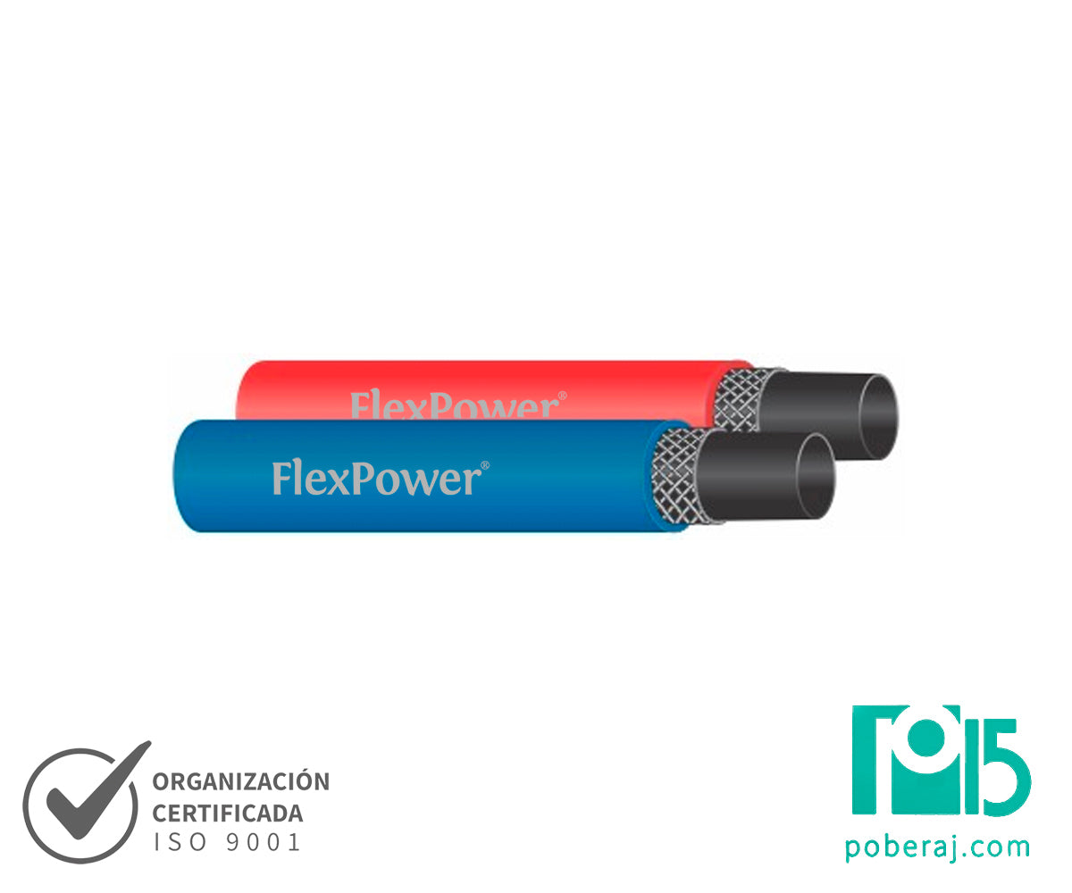 M135F Manguera FLEXPOWER P/Equipos Soldadura Oxigeno