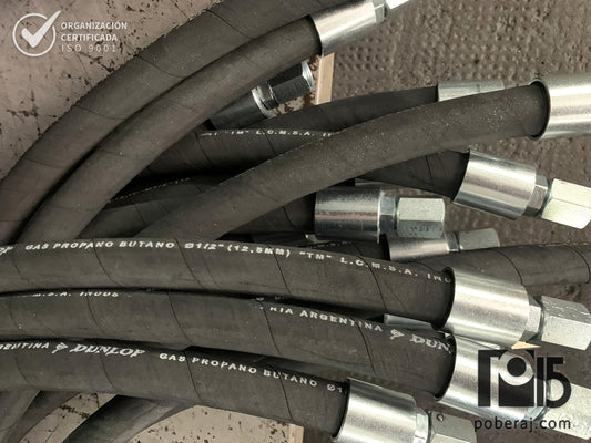Manguera Dunlop para Gas Propano/Butano (Rollos de 45 mts) Codigo M140A