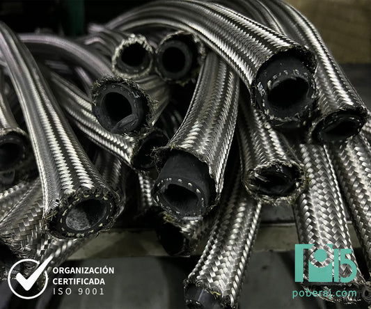 Manguera pura goma trenzada Codigo M141