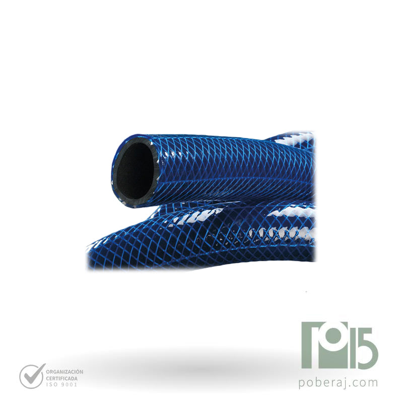 Manguera PVC Blue Press 5 reforzada para riego Codigo M142P