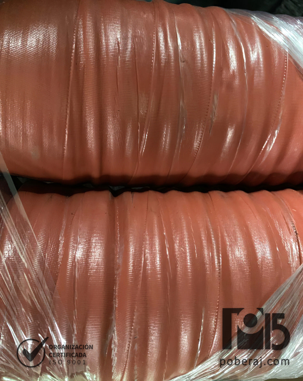 Manguera para aspiración de polvos silicona naranja (Cubierta Gruesa) Flexible Codigo M151R