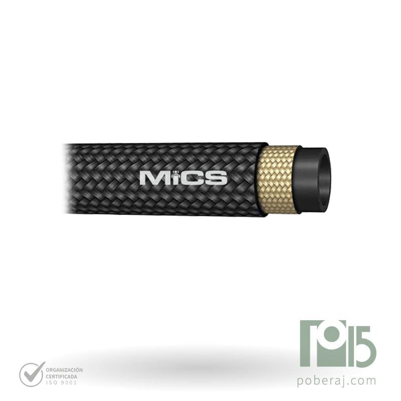 Manguera Hidraulica SAE 100 R5 con trenza de acero y algodón Codigo M005C
