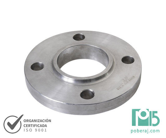 Brida slip-on Acero Inoxidable (Con cubo para soldar) Código S0630