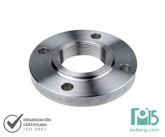 Brida Roscada Acero Inoxidable Código S0632