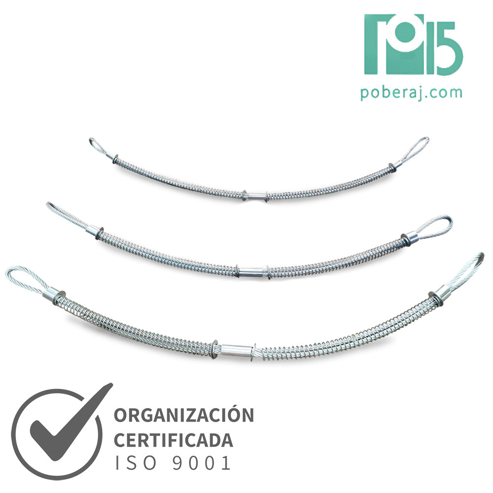 S0823-99 Cable Anti látigo de seguridad de Resorte Doble