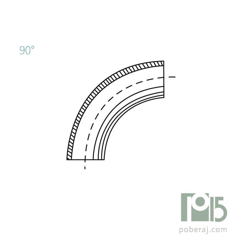 T618-90 Curvas 90º para soldar
