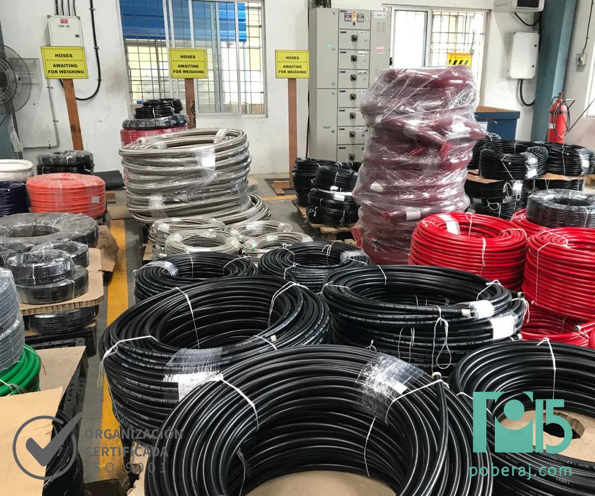 Manguera Hidráulica SAE 100 R8 Termoplástica Doble Linea M028