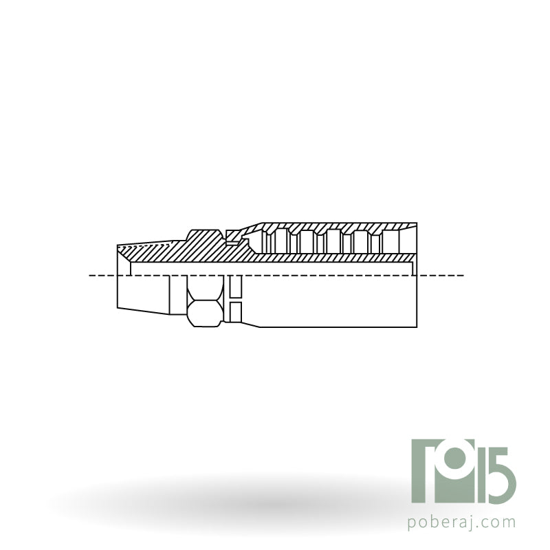 C8201 Macho Fijo Rosca NPT