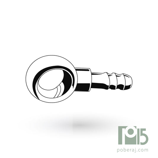 D0014 Unión orientable con Vástago