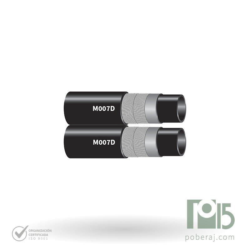 Manguera Hidraulica SAE 100 R7 Termoplástica Doble Línea Codigo M007D