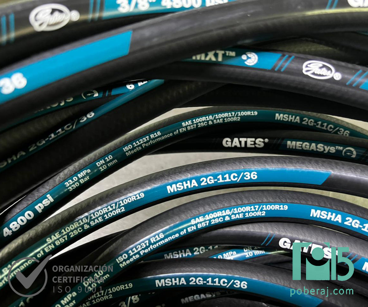 Manguera Hidraulica GATES MXT MEGASYS Codigo M060