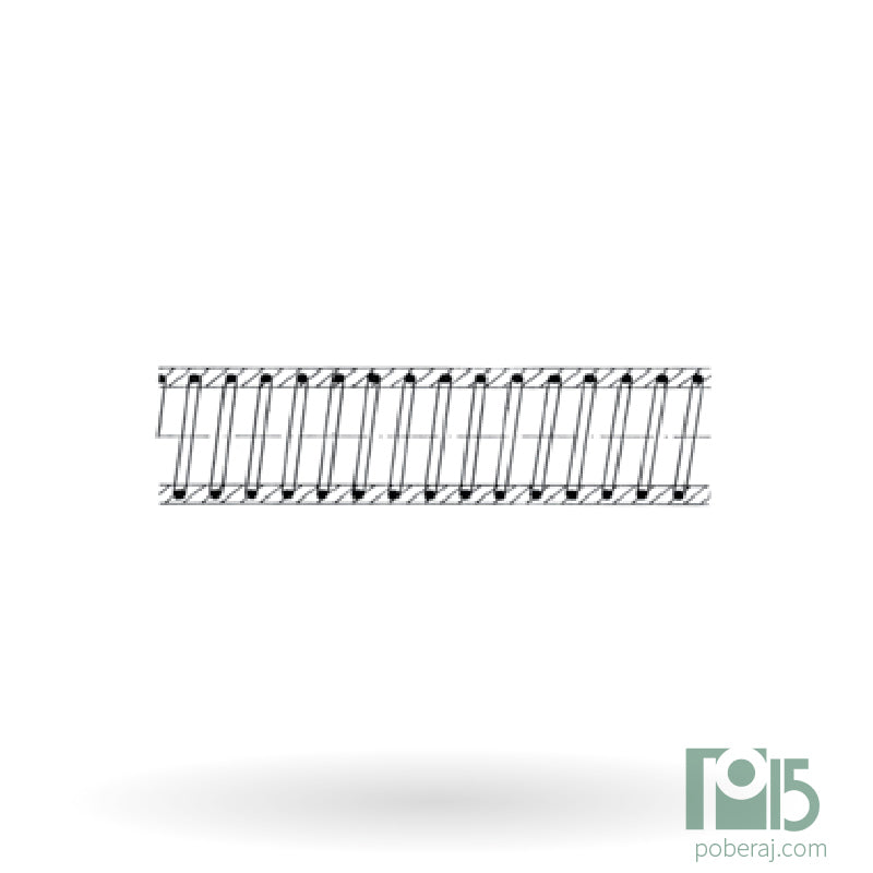 Manguera PVC Cristal con Espiral de Acero FDA Código M143A
