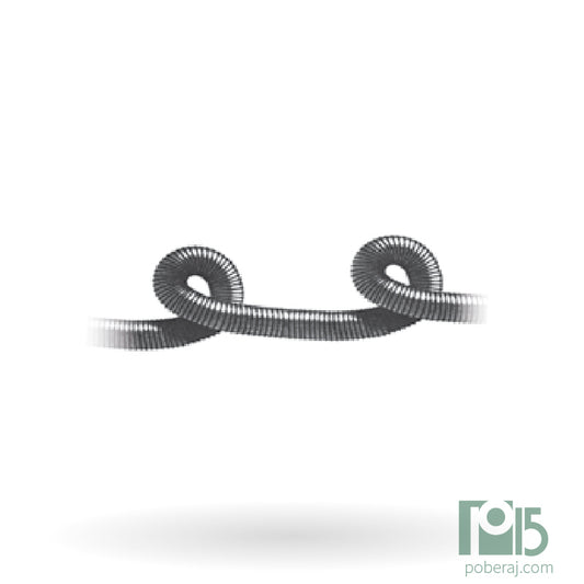 Manguera aspirapolvo de poliuretano con esp. PVC y filamento Codigo M151E