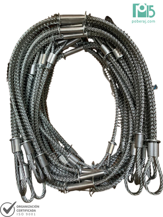 S0823-99 Cable Anti látigo de seguridad de Resorte Doble