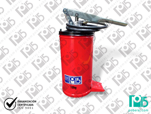 E043 Bomba P/Engrase a Palanca (Capacidad 10 Kg.)