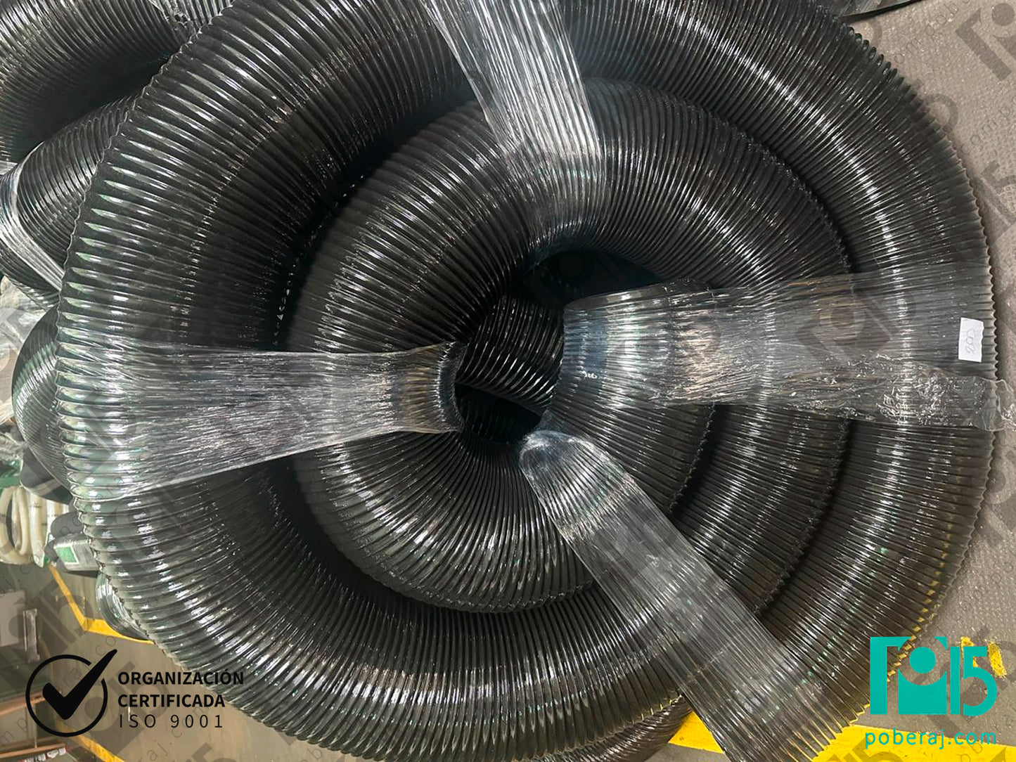 Manguera para aspiración de polvos y ventilación Codigo M151-151