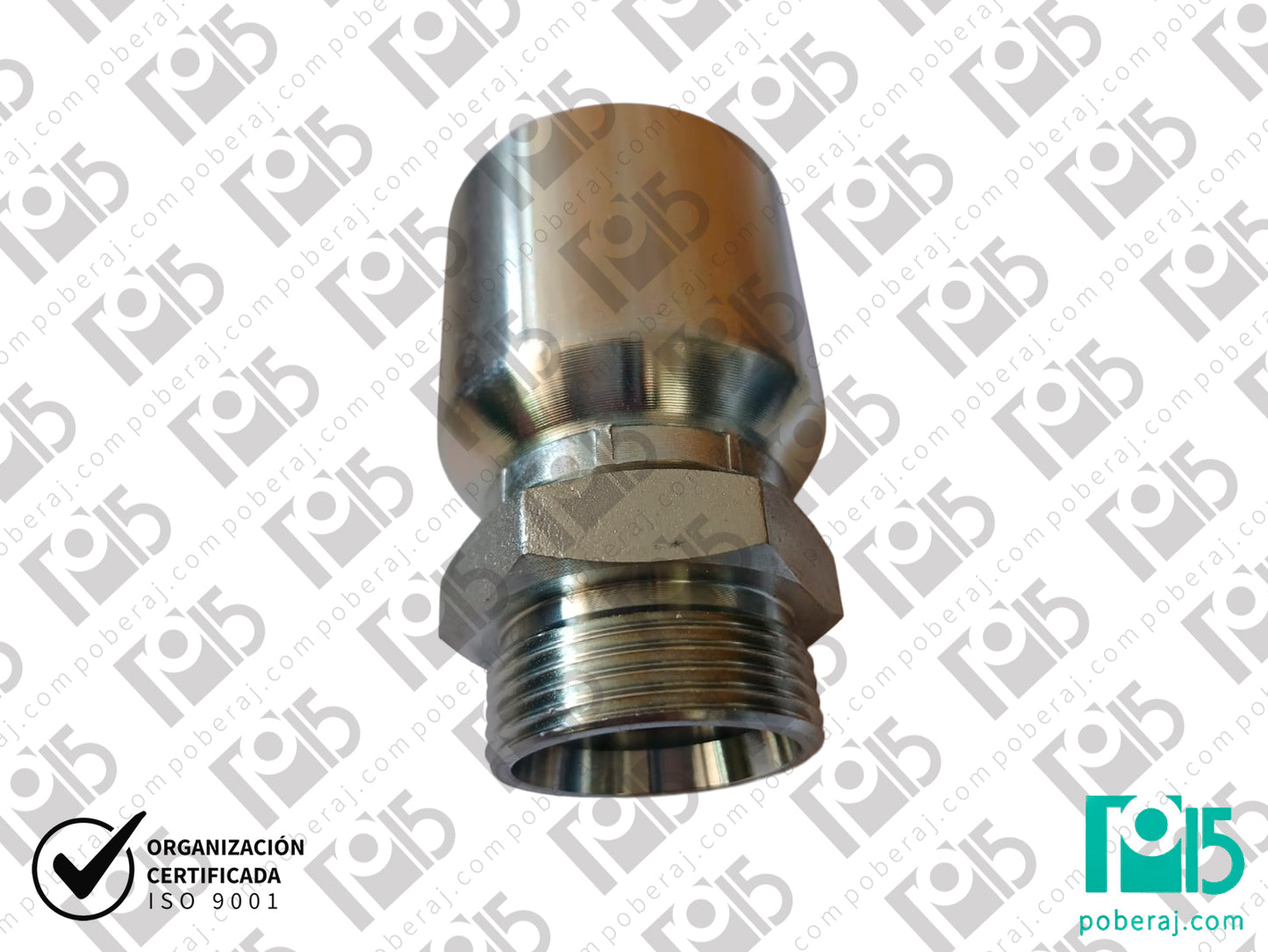 Conexion hidraulica Terminal pre-prensado x MF para tubo Acero al carbono Código referente: 1CL1-28-16