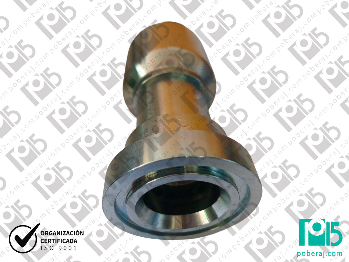 Conexion hidraulica Terminal pre-prensado recto Acero al carbono Código referente: 1FH1-24-20