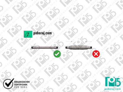 Instalación y Montaje para Mangueras Caños Flexibles de Acero Inoxidable