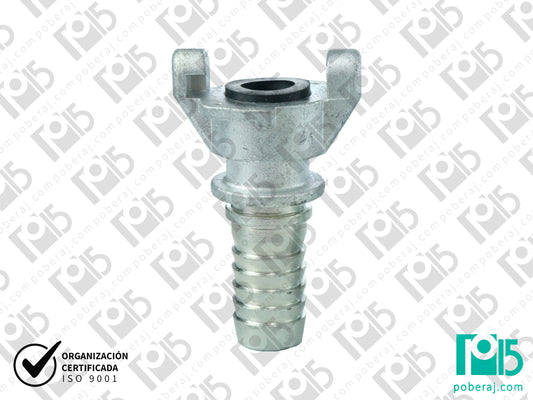 Acople Rapido 1/2 Media Vuelta con Racord para Manguera (Americano) Codigo A783A
