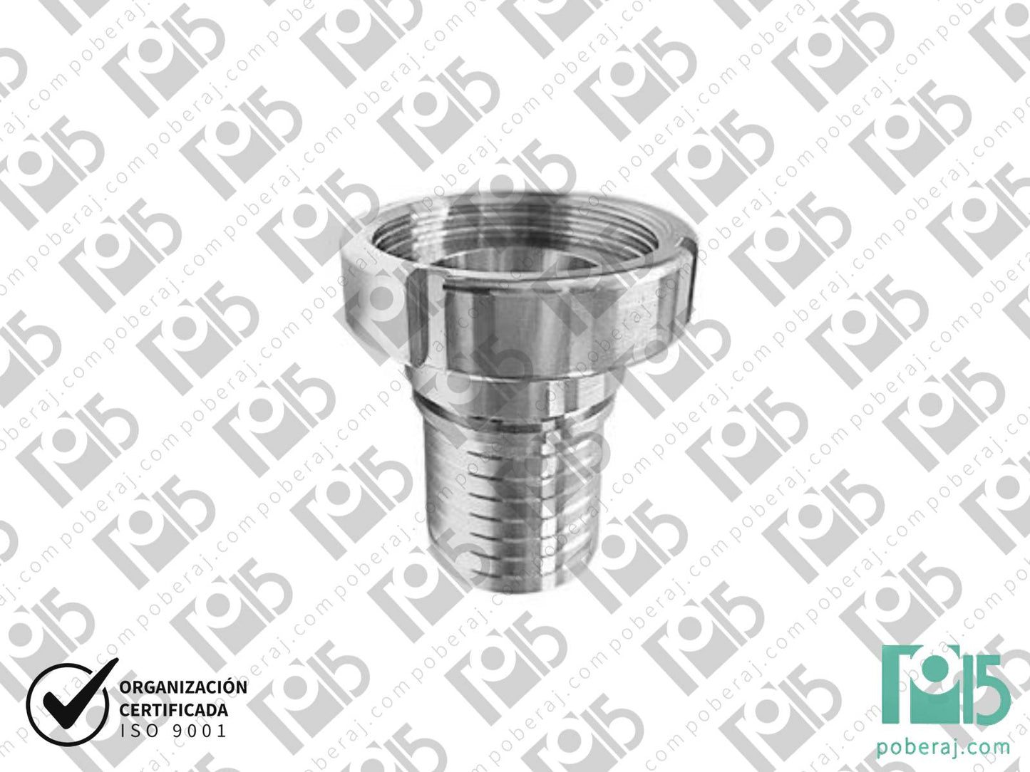 Acoples Rápidos Sanitarios HEMBRA GIRATORIA DANESA de Acero Inoxidable