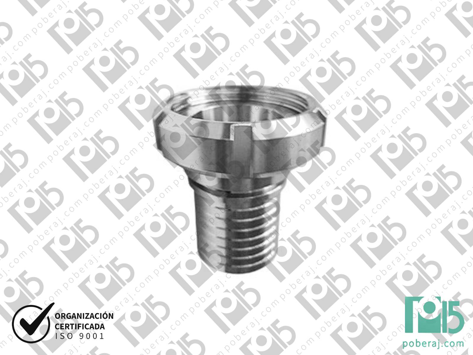 Acoples Rápidos Sanitarios HEMBRA GIRATORIA SMS de Acero Inoxidable