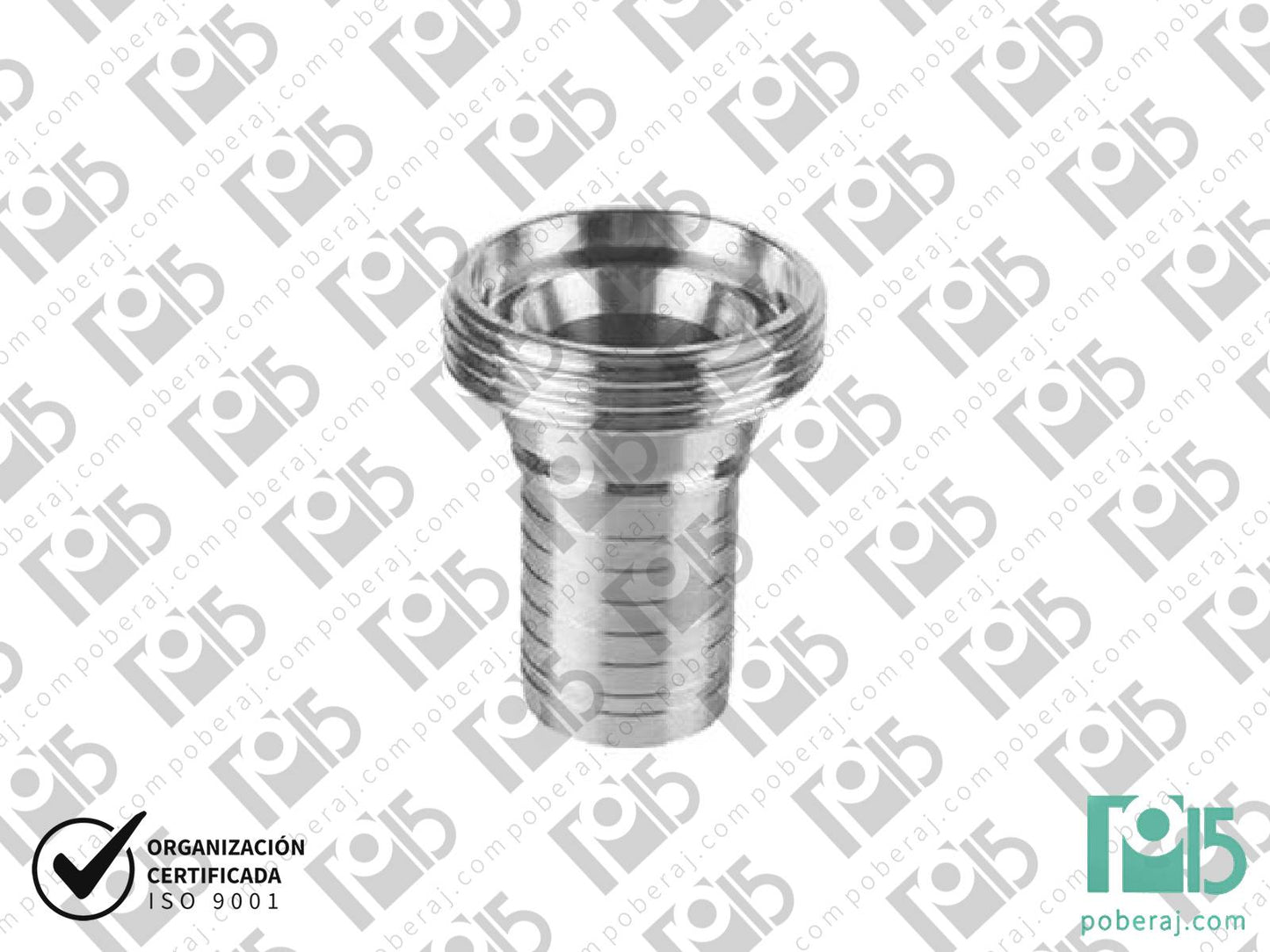 Acoples Rápidos Sanitarios MACHO FIJO DIN de Acero Inoxidable