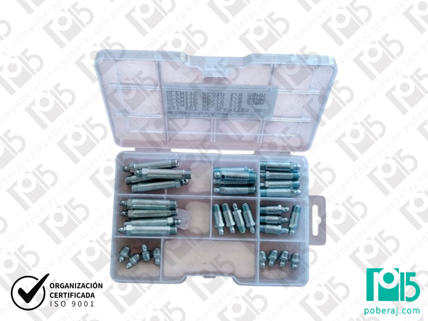 Kit Engrase / Lubricacion SET Alemites Rosca GAS