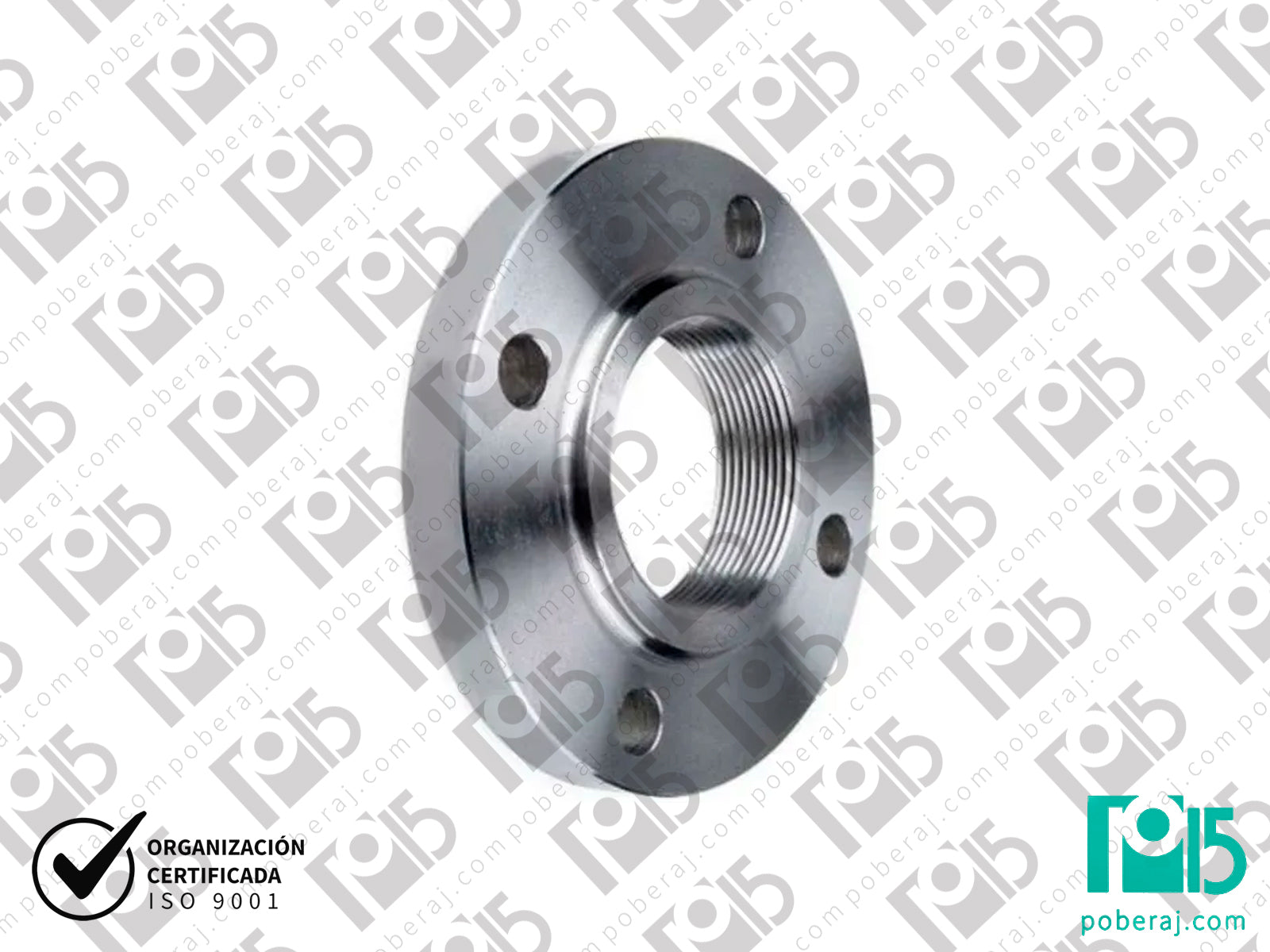 Brida Roscada Acero Inoxidable Código S0632