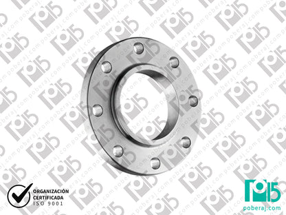 Brida slip-on Acero Inoxidable (Con cubo para soldar) Código S0630