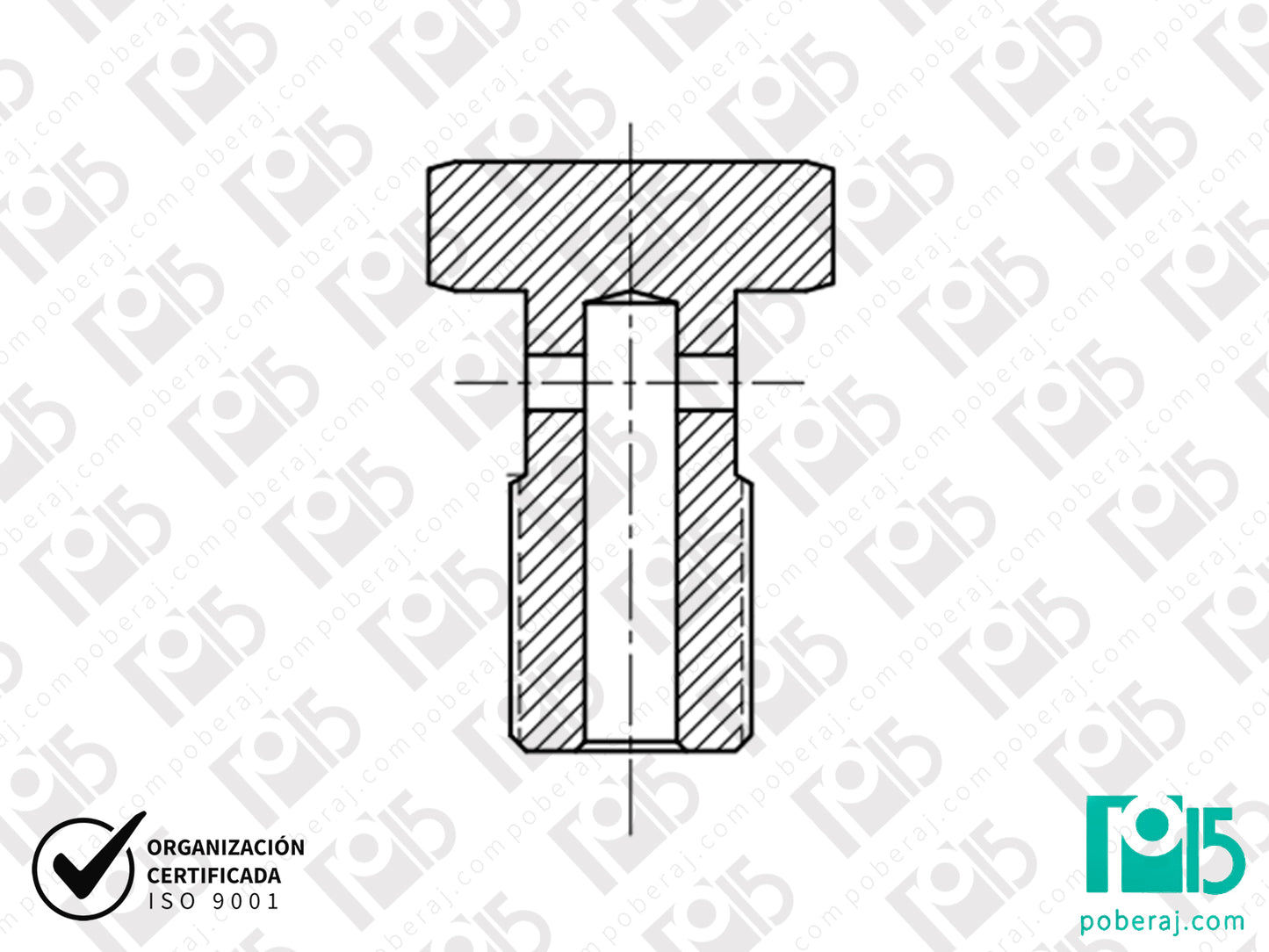 D0014 Bulon para Union Orientable