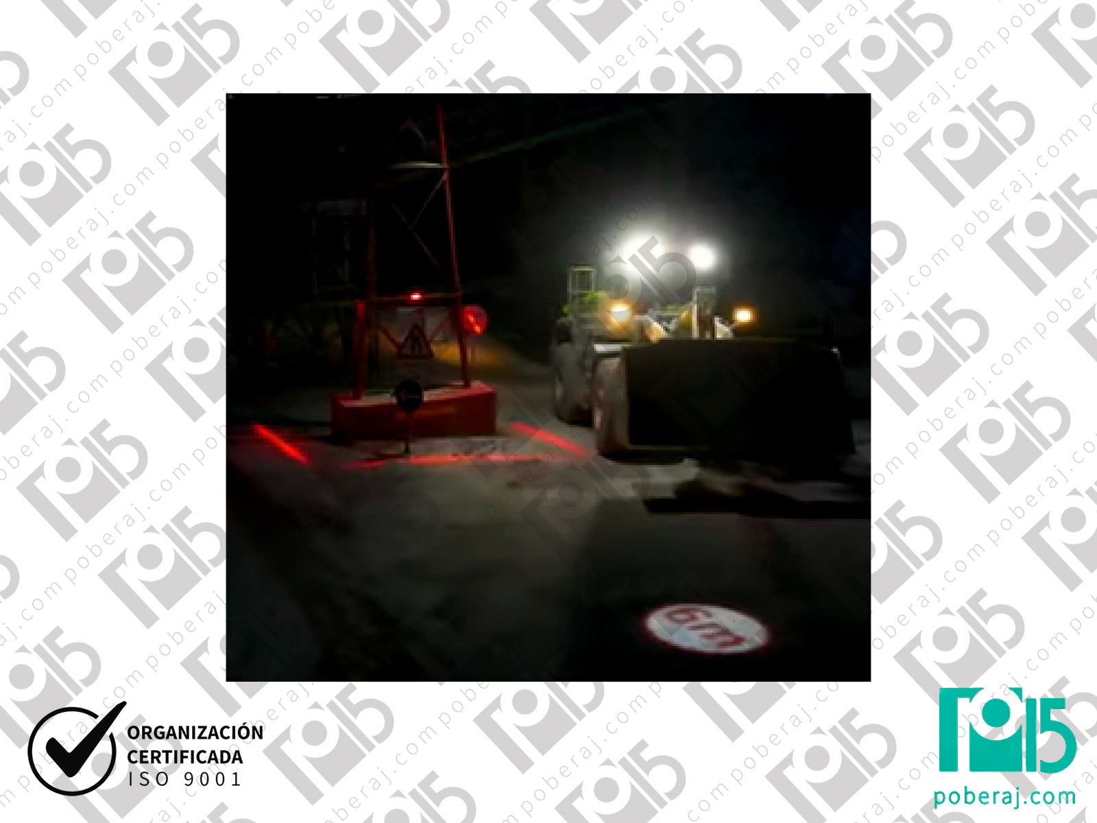 Señalización Led Luminaria de Seguridad Industrial Sistema CAST Flexpower