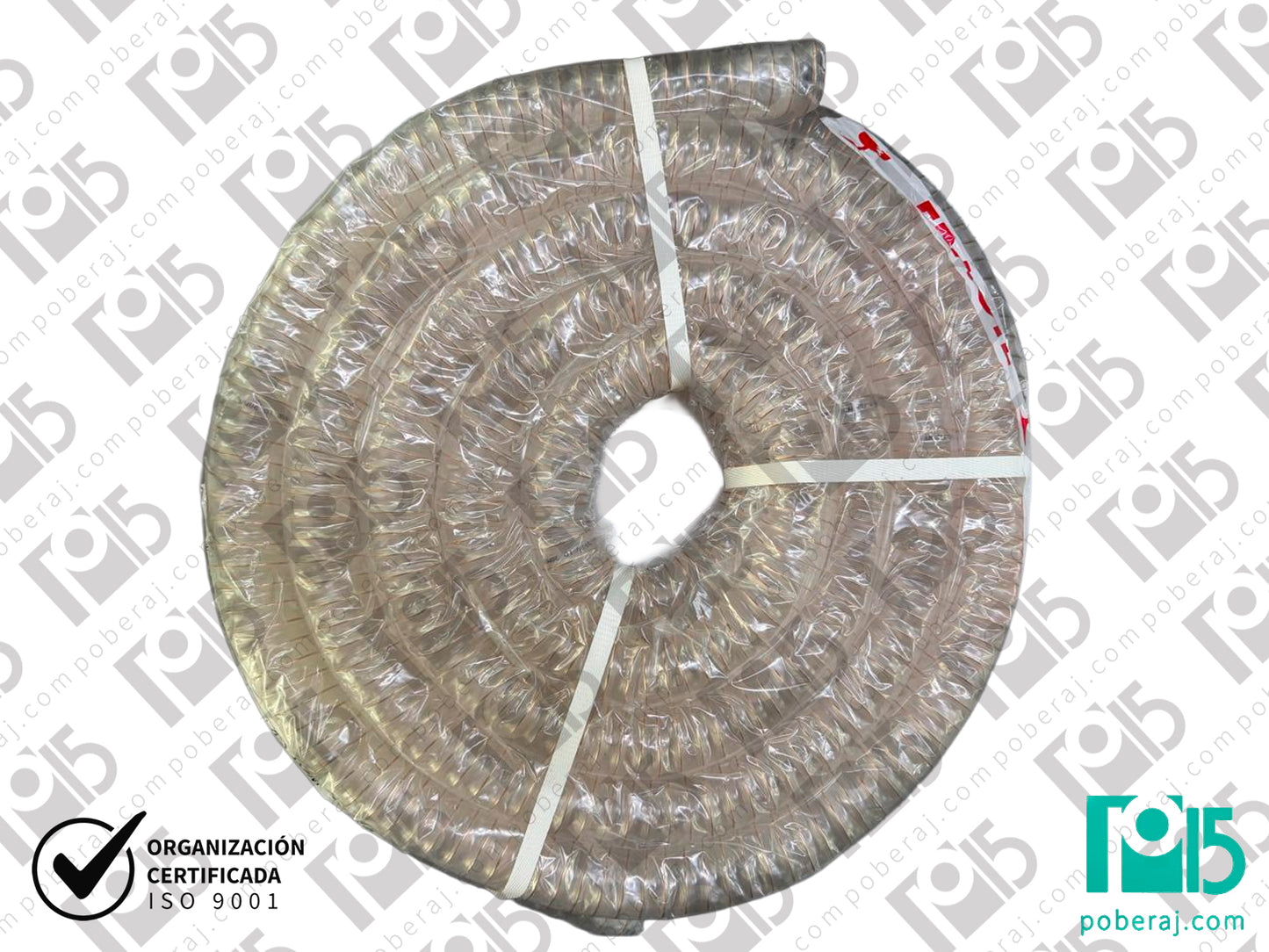 Manguera poliuretano con espiral de acero muy flexible Codigo M151B
