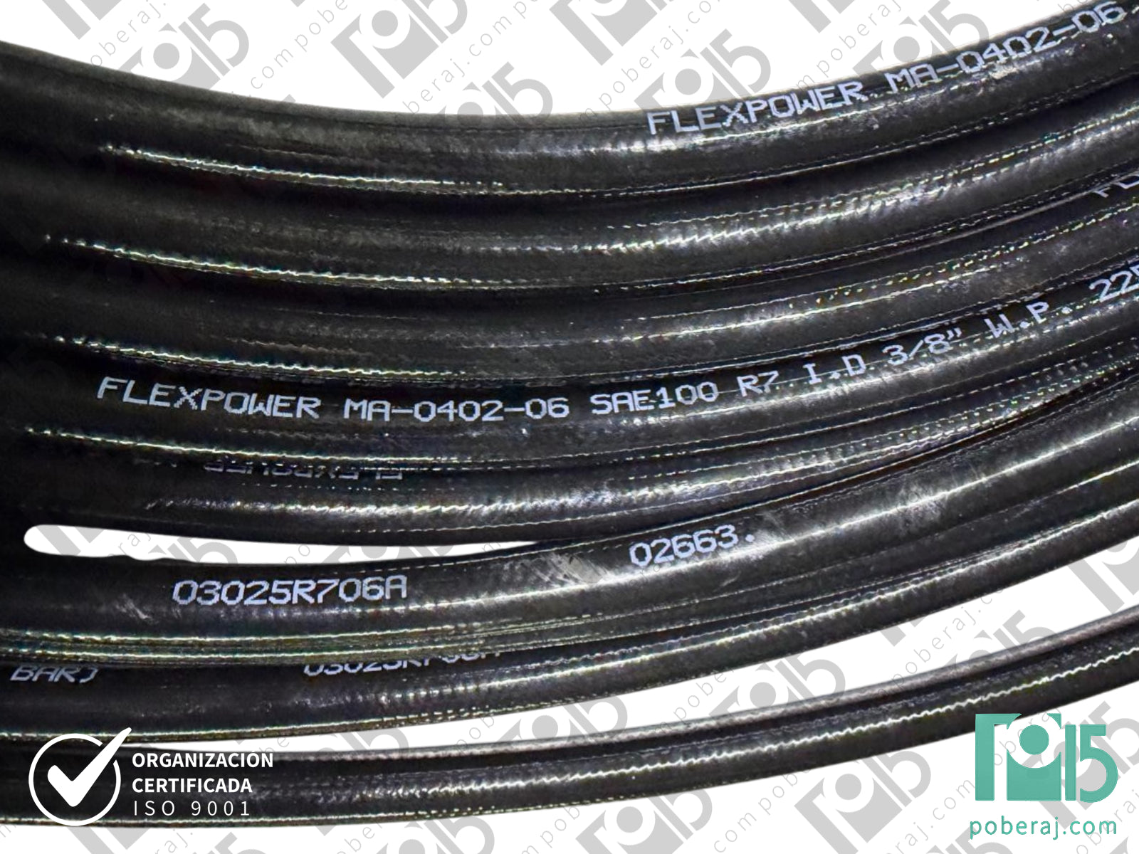 Manguera Hidráulica SAE 100 R7 Termoplástica M006F