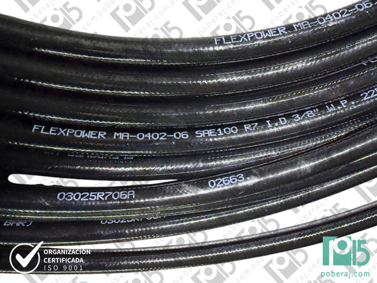 Manguera Hidráulica SAE 100 R7 Termoplástica M006F