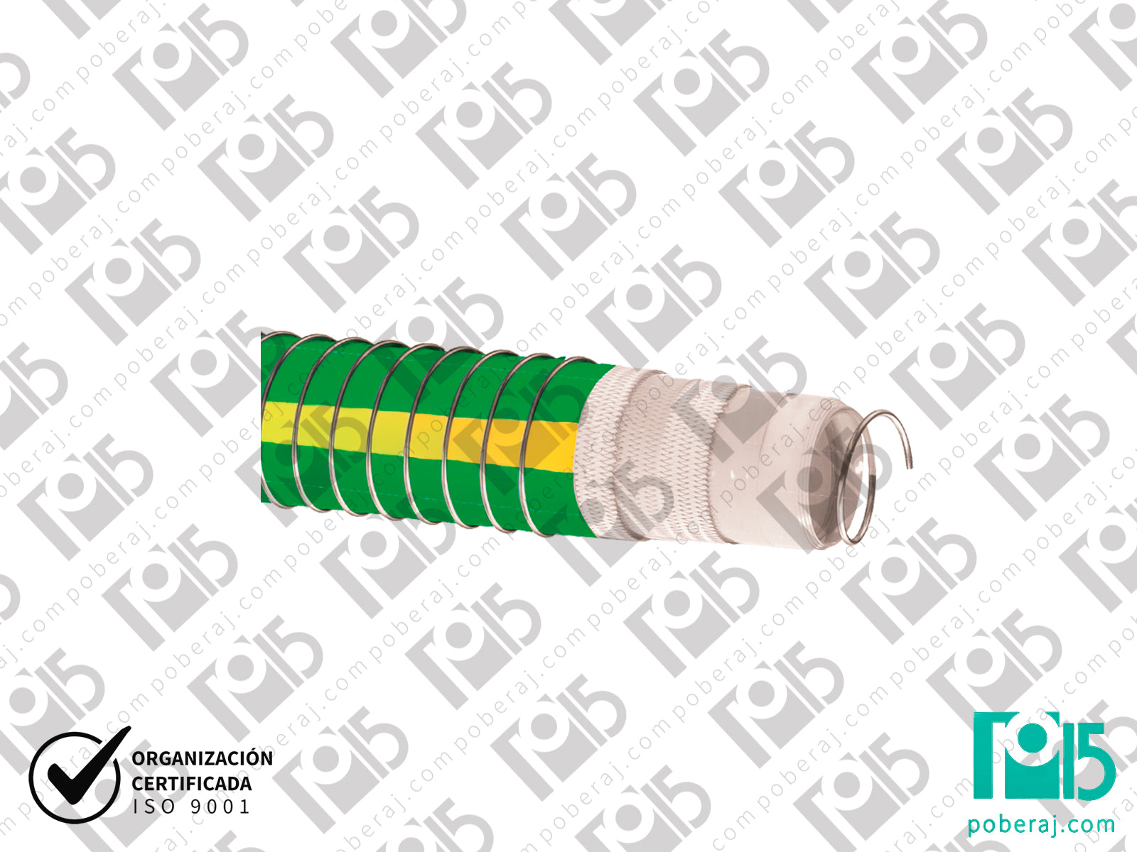 Manguera Industrial CHEM 700 COMPO para Transferencia de Químicos Agresivos, Solventes y Ácidos