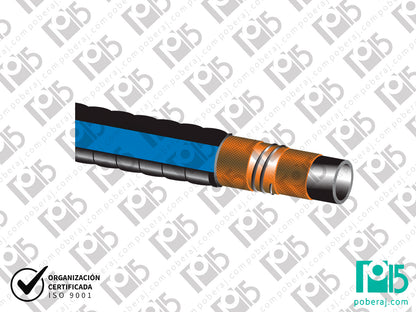 Manguera Industrial WATER BLUE Succión De Agua - Agua con Solidos